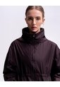 Chaqueta Rompevientos Oversize Vinotinto Mujer Rojo de PUNTO BLANCO