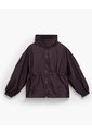 Chaqueta Rompevientos Oversize Vinotinto Mujer Rojo de PUNTO BLANCO