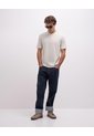 Camiseta Regular Algodón Crudo Hombre Beige de PUNTO BLANCO