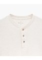 Camiseta Regular Algodón Crudo Hombre Beige de PUNTO BLANCO