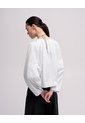 Blusa Regular Algodón Habana Mujer Beige de PUNTO BLANCO