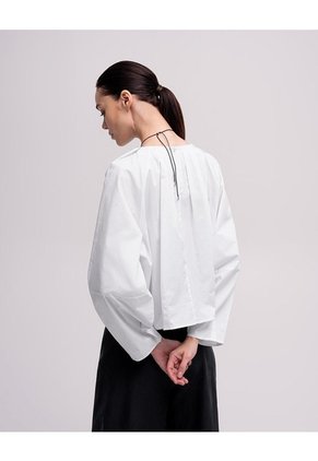 Blusa Regular Algodón Habana Mujer Beige