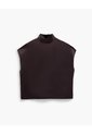 Blusa Cuello Alto Uva Mujer Rojo de PUNTO BLANCO