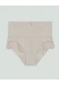 Panty Cachetero Tiro Alto Seamless Avena Beige de PUNTO BLANCO