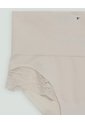 Panty Cachetero Tiro Alto Seamless Avena Beige de PUNTO BLANCO