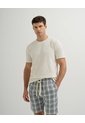 Camiseta Algodón Pima Crema Hombre Beige de PUNTO BLANCO