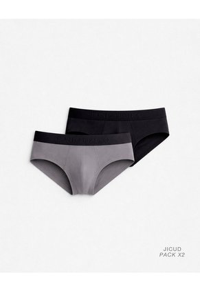 Bóxer Brief Microfibra Panel Anatómico X2unds Surtido Multicolor