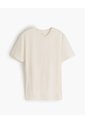 Camiseta Algodón Pima Crema Hombre Beige de PUNTO BLANCO