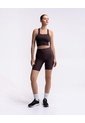Biker Deportivo Tiro Alto Control Abdomen Vinotinto Rojo de PUNTO BLANCO