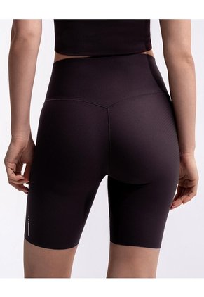 Biker Deportivo Tiro Alto Control Abdomen Vinotinto Rojo