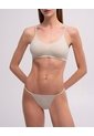 Panty Tipo Tanga Seamless Arena Beige de PUNTO BLANCO