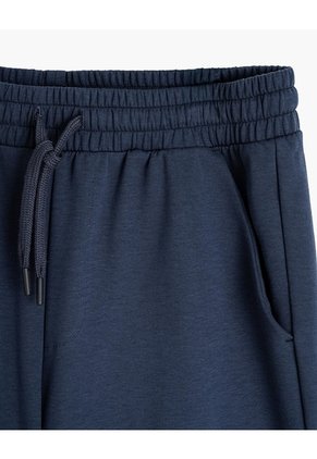 Bermuda Confort Regular Azul Hombre Azul