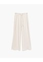 Pantalón De Pijama Tiro Alto Avena Mujer Beige de PUNTO BLANCO