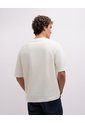 Camiseta Confort Regular Algodón Blanca Hombre Beige de PUNTO BLANCO