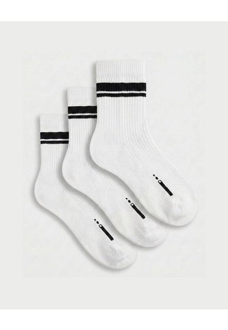 Medias Deportivas Unisex Largas Pack X3 Surtido PUNTO BLANCO