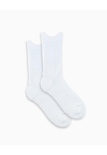 Medias Deportivas Unisex Largas Blancas Blanco