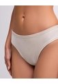 Panty Brasilero En Seamless Tiro Medio Arena Beige de PUNTO BLANCO