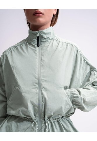 Chaqueta Rompevientos Regular Verde Mujer Verde PUNTO BLANCO