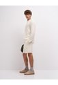 Bermuda Confort Regular Blanca Hombre Beige de PUNTO BLANCO
