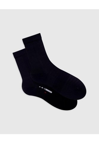 Medias Deportivas Unisex Largas Ciclismo Negras Negro PUNTO BLANCO