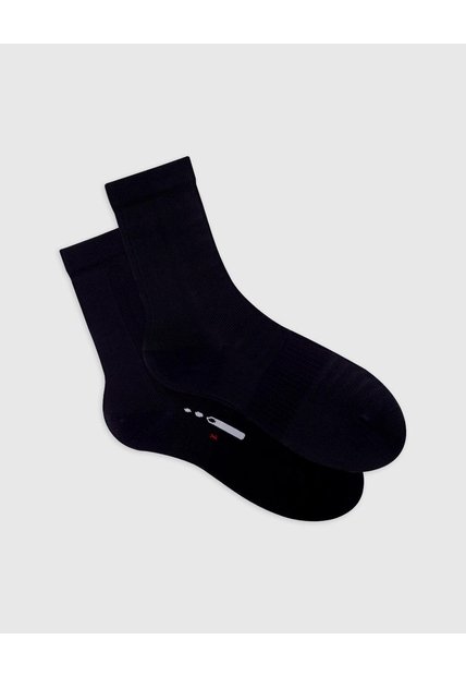 Medias Deportivas Unisex Largas Ciclismo Negras Negro