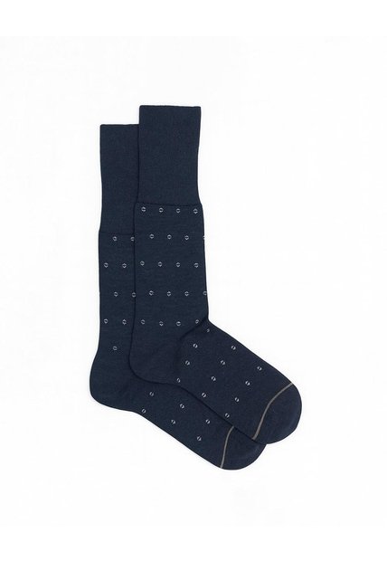 Medias Hombre Largas Casuales Azul