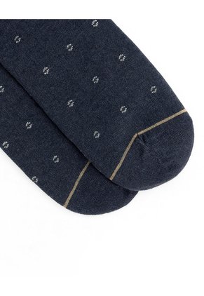 Medias Hombre Largas Casuales Azul