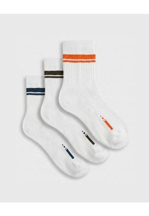 Medias Deportivas Unisex Largas Pack X3 Surtido