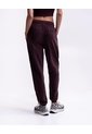 Jogger Tiro Medio Algodón Vinotinto Mujer Rojo de PUNTO BLANCO