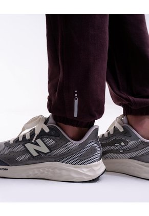 Jogger Tiro Medio Algodón Vinotinto Mujer Rojo