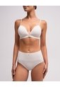 Brasier Soporte Medio Microfibra Sin Arco Vainilla Beige de PUNTO BLANCO