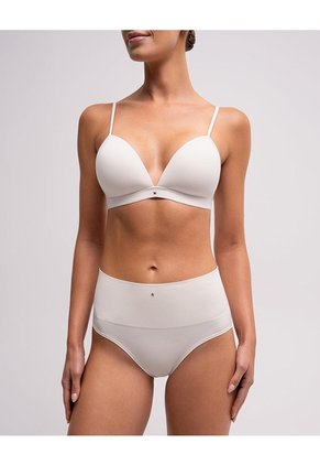 Brasier Soporte Medio Microfibra Sin Arco Vainilla Beige