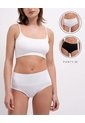 Panty Clasico Seamless Tiro Alto X2unds Surtido Multicolor de PUNTO BLANCO