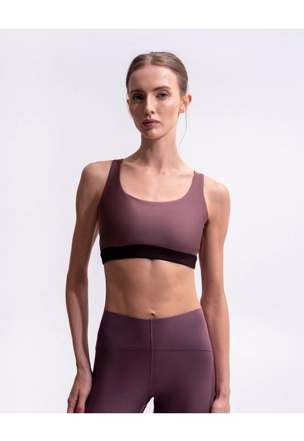 Top Deportivo Soporte Medio Control Humedad Vino Tinto Rojo