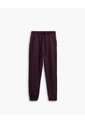 Jogger Tiro Medio Algodón Vinotinto Mujer Rojo de PUNTO BLANCO