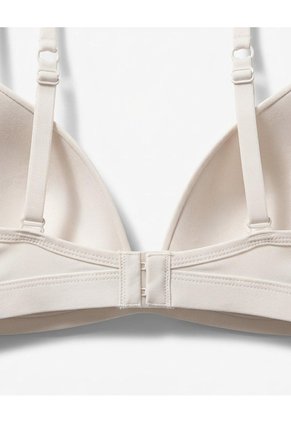 Brasier Soporte Medio Microfibra Sin Arco Vainilla Beige