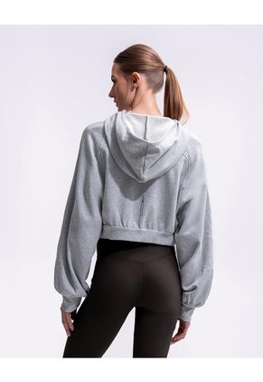 Buzo Oversize Gris Mujer Gris