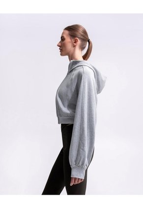 Buzo Oversize Gris Mujer Gris