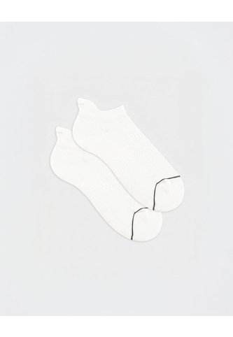 Medias Deportivas Unisex Tobilleras Cortas Blancas PUNTO BLANCO