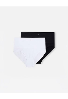 Panty Clasico Seamless Tiro Alto X2unds Surtido Multicolor