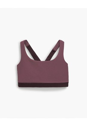 Top Deportivo Soporte Medio Control Humedad Vino Tinto Rojo