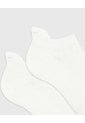 Medias Deportivas Unisex Tobilleras Cortas Blancas de PUNTO BLANCO