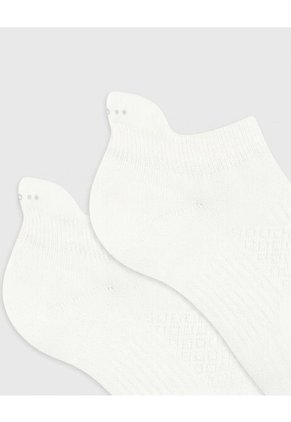 Medias Deportivas Unisex Tobilleras Cortas Blancas