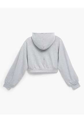Buzo Oversize Gris Mujer Gris