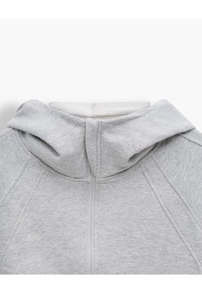 Buzo Oversize Gris Mujer Gris