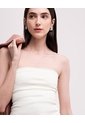 Top Strapless Seamless Crema Mujer Beige de PUNTO BLANCO