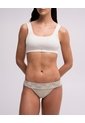 Top Soporte Medio Seamless Vainilla Beige de PUNTO BLANCO