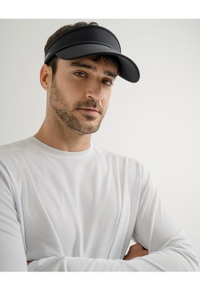 Visera Deportiva Negra Unisex