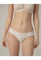 Panty Tipo Tanga Microfibra Invisible Habano Beige de PUNTO BLANCO