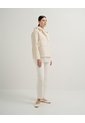 Chaqueta Parka Regular Capucha Removible Crema Mujer Beige de PUNTO BLANCO